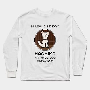 In Loving Memory of Hachiko Long Sleeve T-Shirt